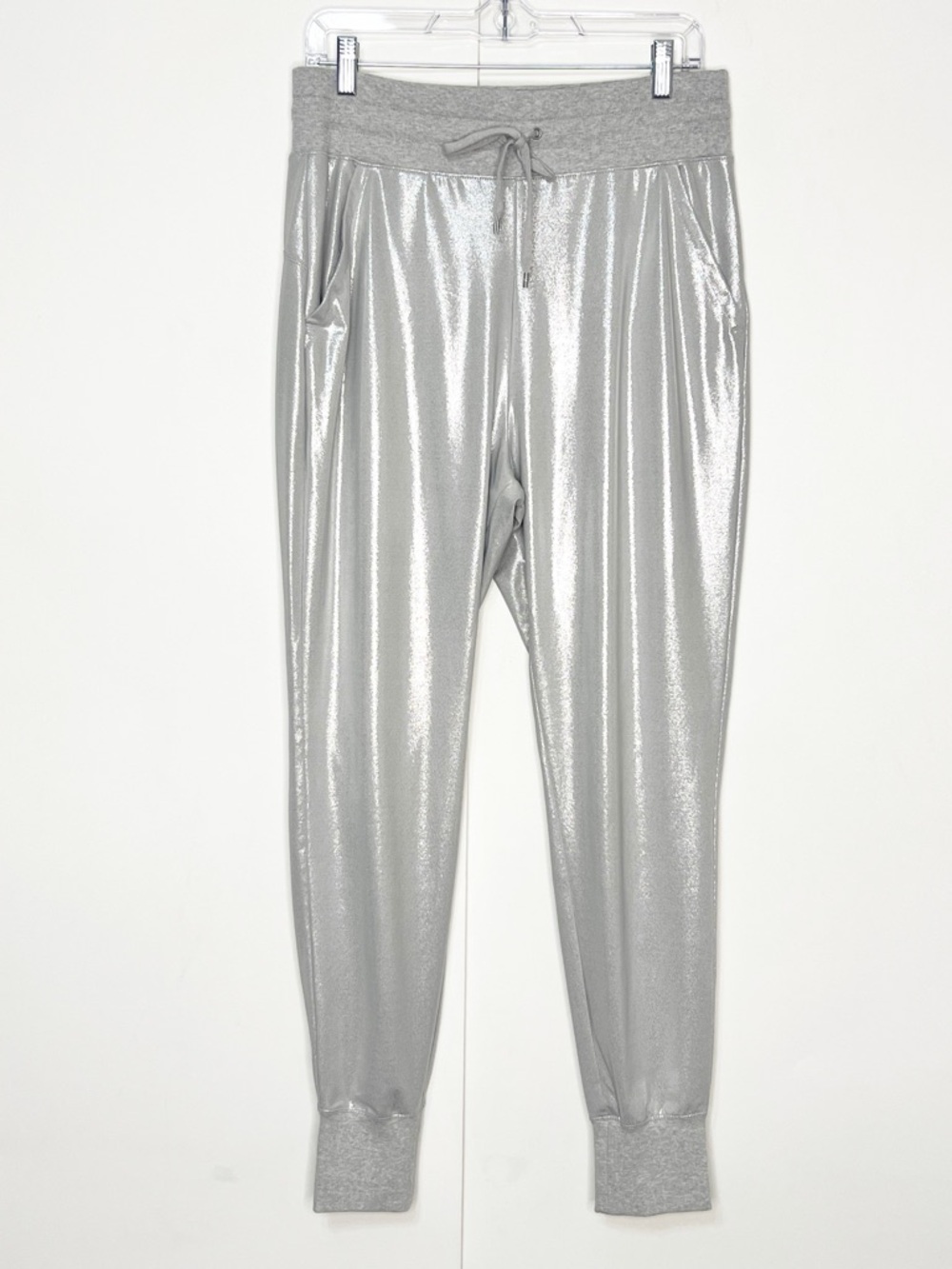 Lauren Ralph Lauren NWT Silver Joggers